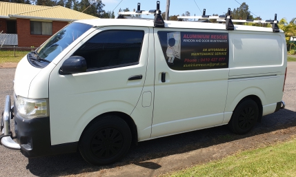 aluminium window repairer central coast